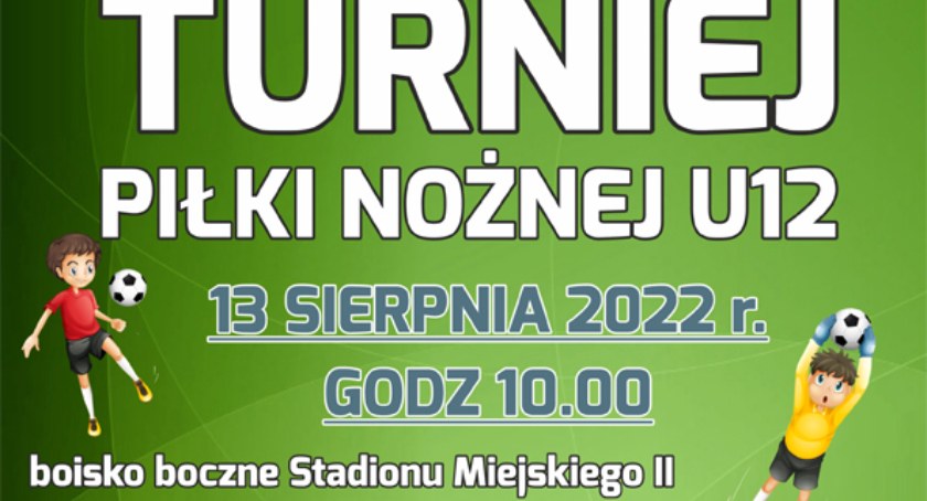 Turniej piłki nożnej U12 już w najbliższy weekend!