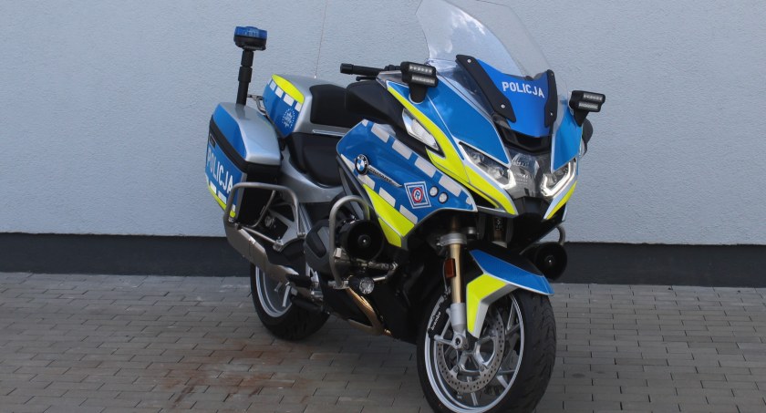 Nowy motocykl w inowrocławskiej drogówce