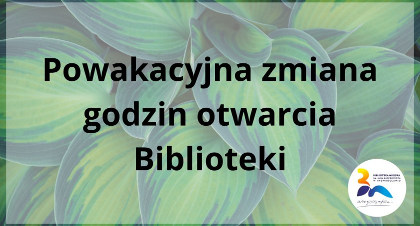 Jak będą działać biblioteki po wakacjach?
