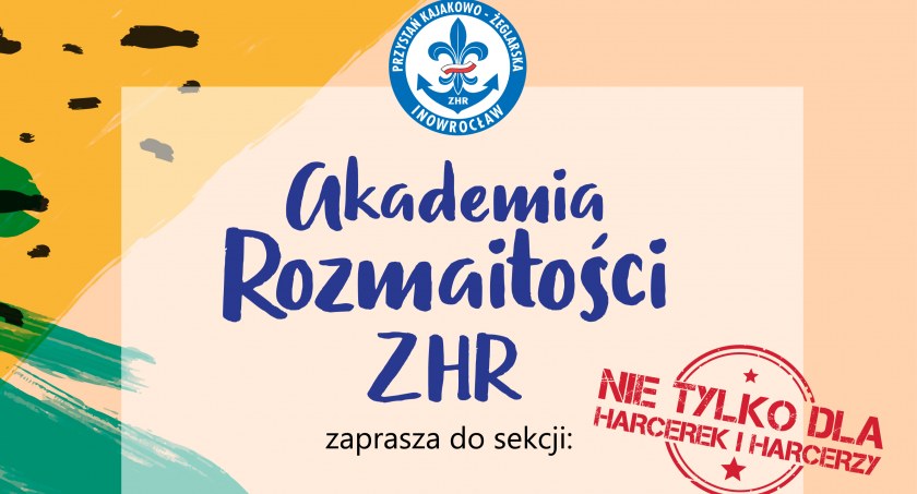 Lista zapisów do sekcji w Akademii Rozmaitości ZHR otwarta!