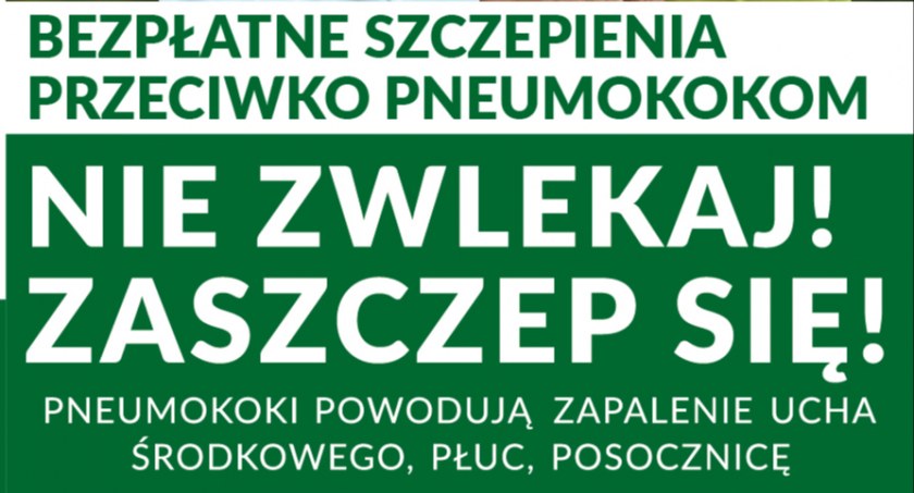 Szczepienia przeciwko pneumokokom 