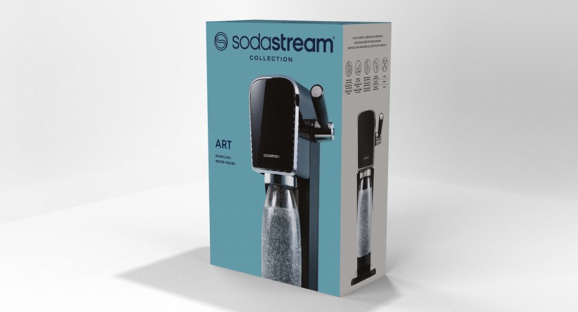 SodaStream, wiodący producent ekspresów do gazowania wody, prezentuje repozycjonowanie 360°
