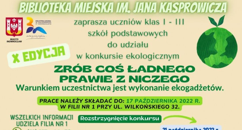 Jubileuszowa X edycja konkursu Zrób coś ładnego prawie z niczego