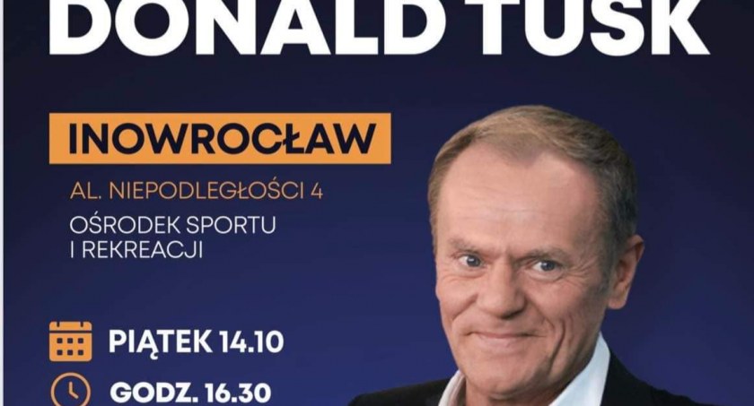 Donald Tusk w Inowrocławiu