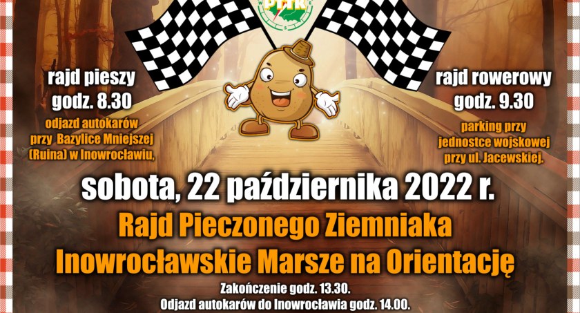 Po ziemniaki pieszo i rowerem