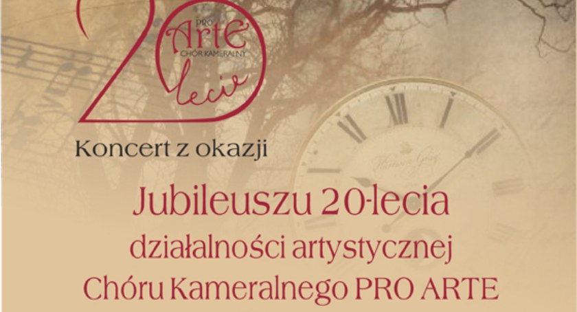 Chór Kameralny PRO ARTE obchodzi 20-lecie urodzin