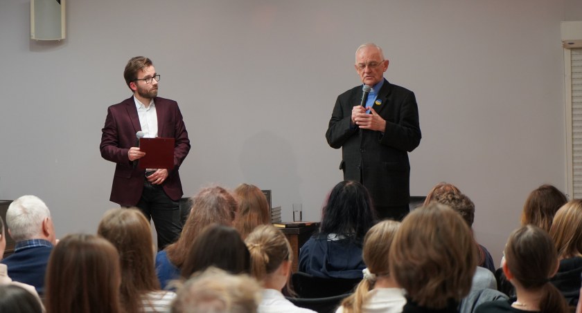Ksiądz Profesor Andrzej Szostek odwiedził Instytut Prymasa Józefa Glempa