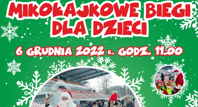 Mikołajkowe biegi dla dzieci