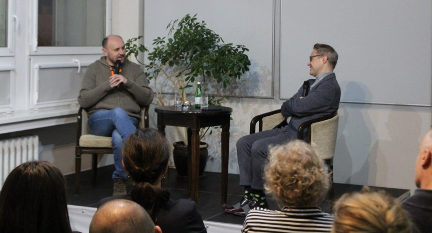 Adam Woronowicz odwiedził książnicę