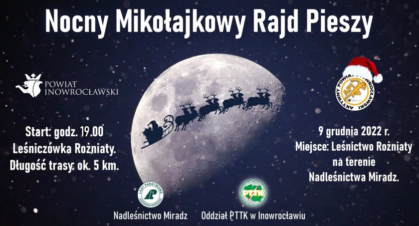Nocny Mikołajkowy Rajd Pieszy