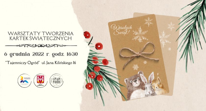 Warsztaty tworzenia kartek świątecznych