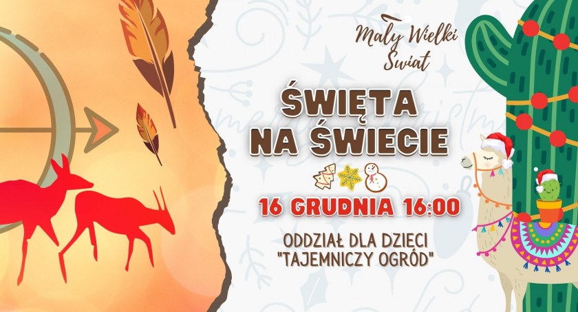 O świętach na świecie w Tajemniczym Ogrodzie