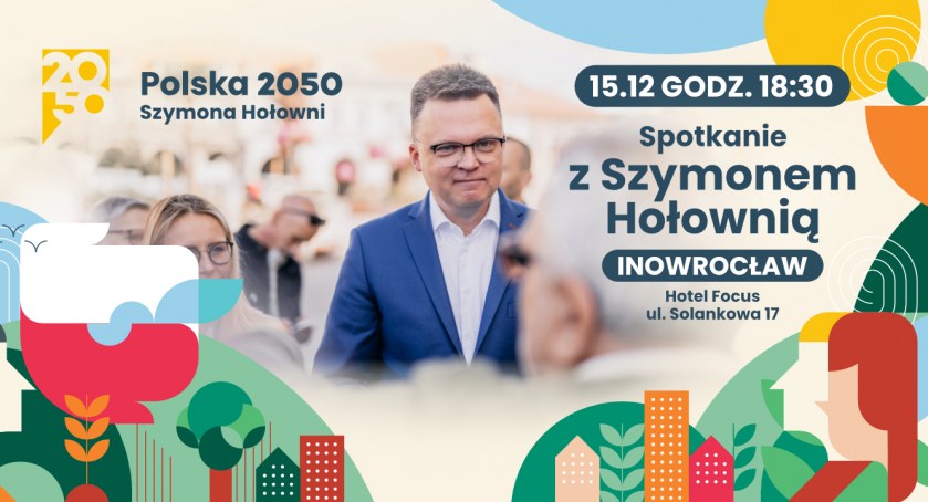 Szymon Hołownia w Inowrocławiu