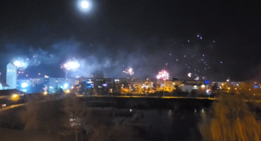 Inowrocław przywitał Nowy Rok