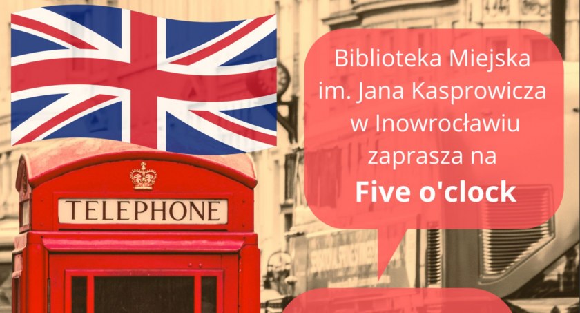 Zajęcia Five o’clock w bibliotece