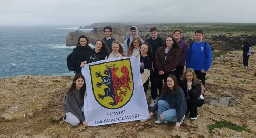 Uczniowie z Konopy w Portugalii
