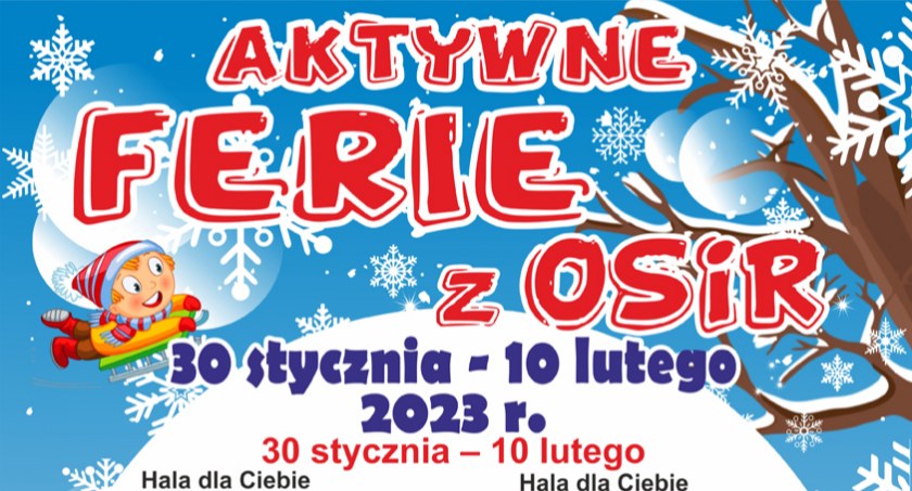 Aktywne Ferie z OSiR