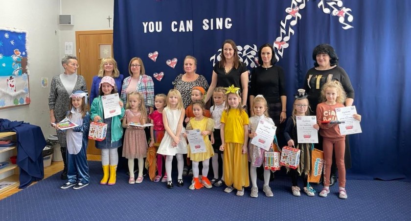 Przedszkolny konkurs piosenki angielskiej You can sing