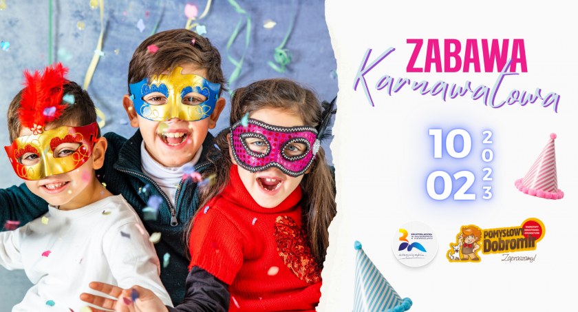 Zabawa karnawałowa w Bibliotece