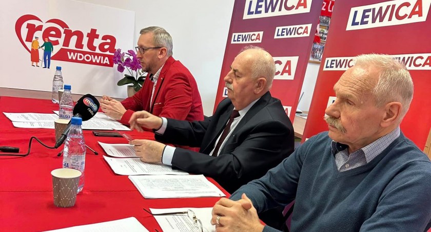 Lewica o rencie wdowiej