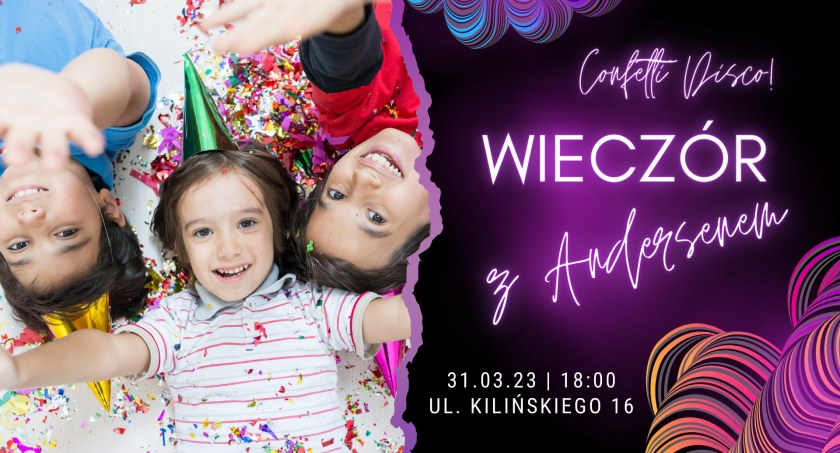Wieczór z Andersenem tuż tuż!