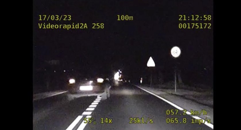 Na oczach policyjnej grupy SPEED popełnił wykroczenie