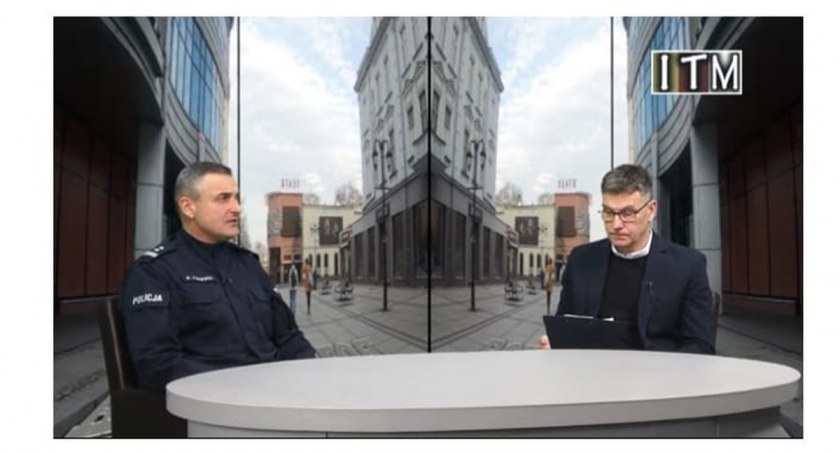 Komendant inowrocławskiej Policji promuje swój zawód