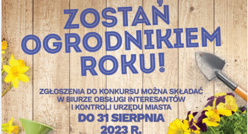 Zostań ogrodnikiem roku!