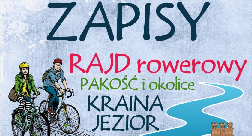 Rajd rowerowy - Pakość i okolice