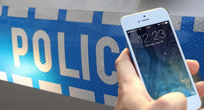 Policyjne działania Telefony