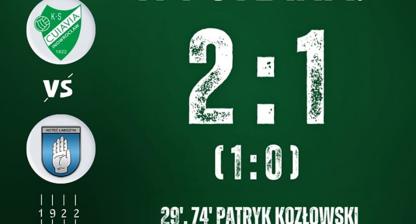 Cuiavia zainkasowała trzy punkty