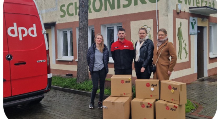 DPD Polska wsparło schronisko dla bezdomnych zwierząt w Inowrocławiu