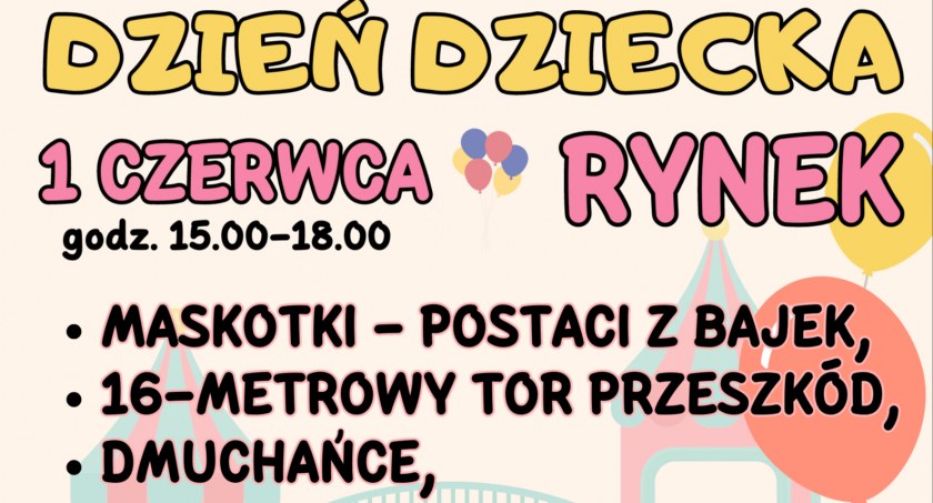 Moc atrakcji na Dzień Dziecka