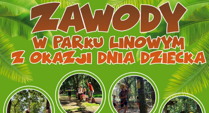 Zawody w Parku Linowym