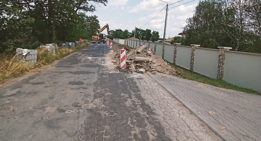 Przebudowa drogi Balczewo-Dziennice