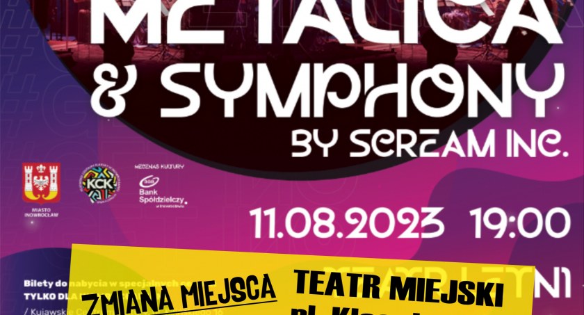 Metallica & Symphony By SCREAM INC w Teatrze Miejskim