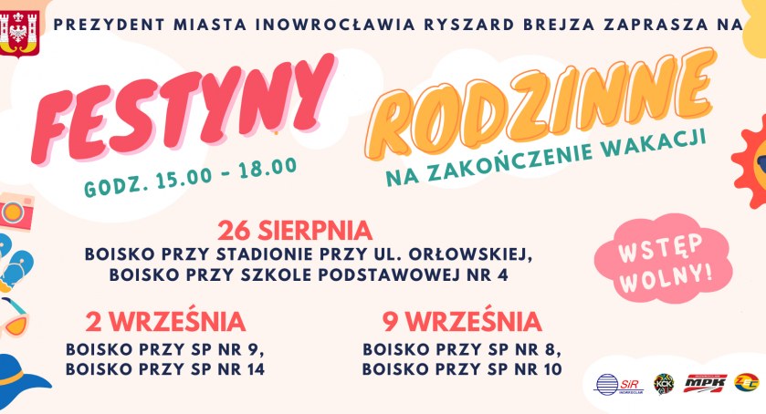 Festyny rodzinne na zakończenie wakacji
