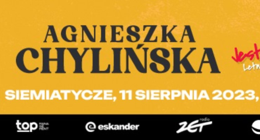 Trasa koncertowa Agnieszki Chylińskiej „Jest nas więcej” - koncert w Siemiatyczach