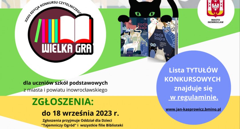 Przeczytaj książki i weź udział w Wielkiej Grze!