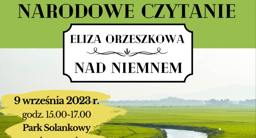 Wspólnie przeczytamy Nad Niemnem