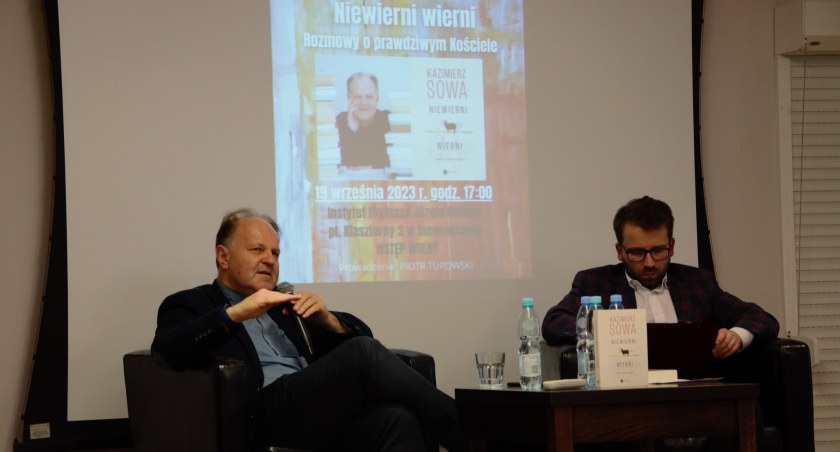 Ks. Kazimierz Sowa spotkał się z czytelnikami