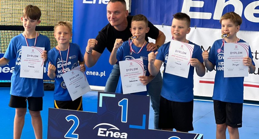 Najmłodsi piłkarze ręczni z sukcesami w Gnieźnie