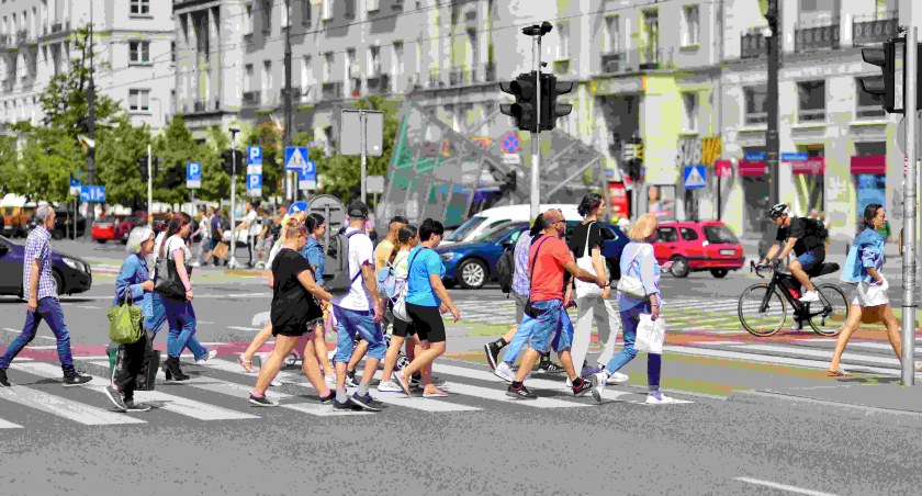 Miejska mobilność na piechotę