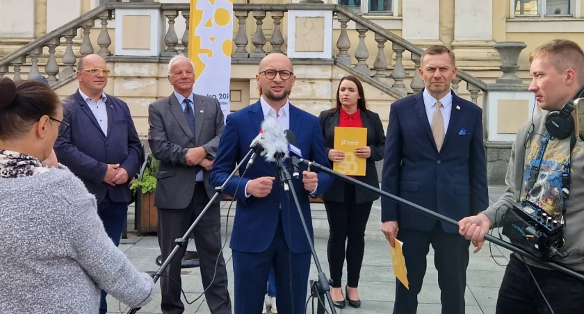 Konferencja prasowa dra Sławomira Drelicha
