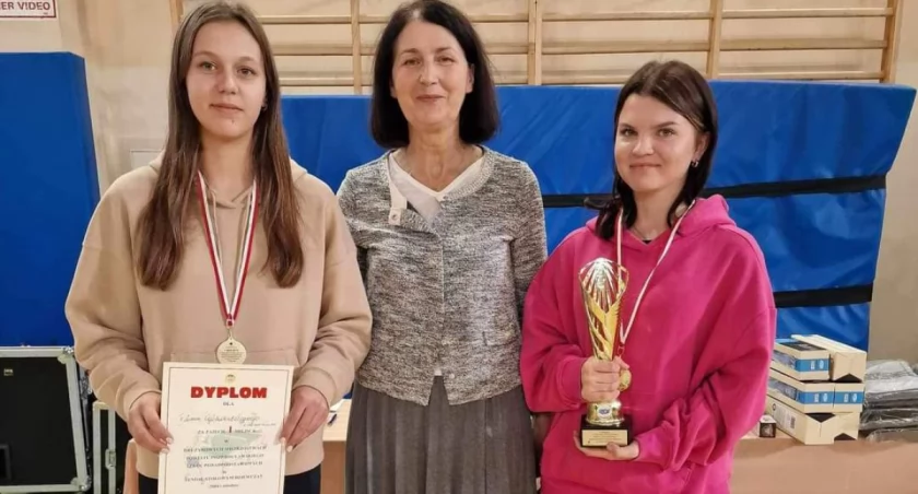 Licealiści z Konopy najlepsi w tenisie stołowym
