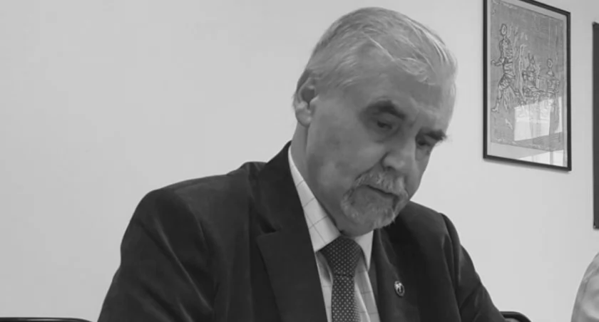 Z żałobnej karty- zmarł Andrzej Kieraj