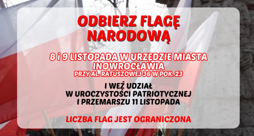 Odbierz flagę Polski