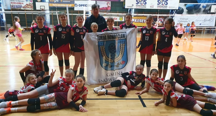 Świetny występ najmłodszych siatkarek MSPS Inowrocław 