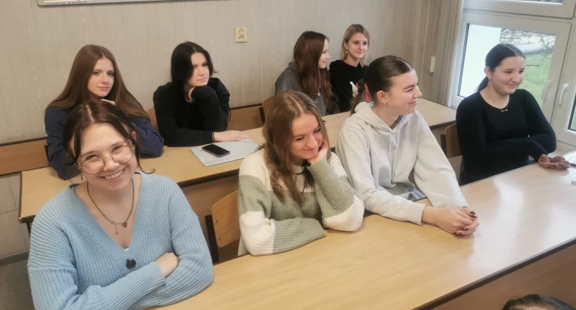 W Konopie integrują sięz uczniami z USA