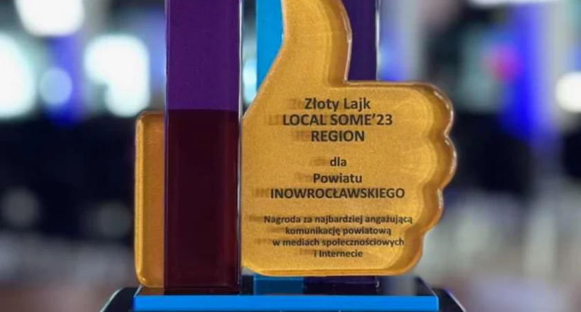 Powiat Inowrocławski ze Złotym Lajkiem!